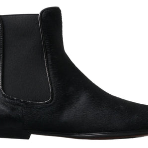 Dolce &amp; Gabbana Elite Italian Leather Chelsea Boots