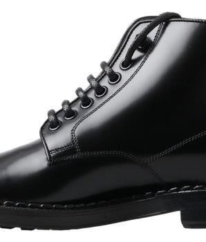 Dolce &amp; Gabbana Elegantes Botas De Hombre De Piel Negra