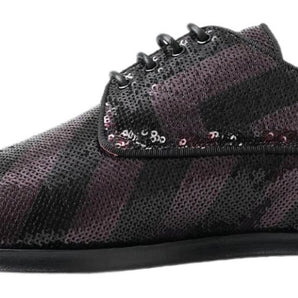 Dolce &amp; Gabbana Elegant Sequin Embellished Derby Shoes