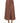 Alpha Studio Brown Viscose Women's Skirt