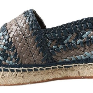 Dolce &amp; Gabbana Sumptuous Woven Leather Espadrilles