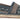 Dolce & Gabbana Blue Gray Leather Buffalo Espadrille Shoes