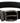 Dolce &amp; Gabbana Black Velvet Classic Logo Engraved Metal Belt