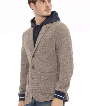 Chaqueta impermeable de tejido con capucha Distretto12 Chic