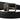 Dolce & Gabbana Black Plain Metal Vintage Logo Ribbon Belt