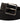 Dolce &amp; Gabbana Black Calf Leather Logo Engraved Metal Buckle Belt