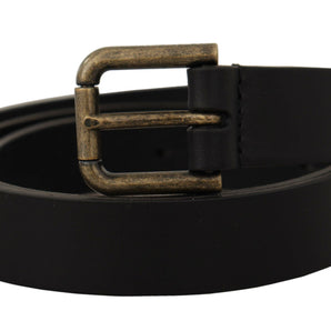 Dolce &amp; Gabbana Elegant Italian Leather Belt