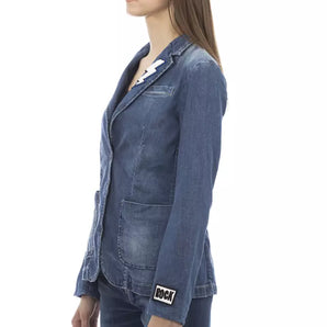 Chaqueta vaquera con patchwork Trend Chic de Baldinini