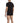 Cavalli Class Black Cotton Men's V-Neck T-Shirt