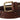 Dolce & Gabbana Brown Leather Studded Gold Tone Metal Buckle Belt
