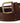 Dolce &amp; Gabbana Brown Leather Studded Gold Tone Metal Buckle Belt