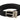 Dolce & Gabbana Belt Black Calf Leather Silver Tone Metal Buckle