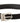 Dolce &amp; Gabbana Black Canvas Leather Silver Logo Metal Buckle Belt