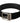 Dolce &amp; Gabbana Black Velvet Silver Logo Engraved Metal Buckle Belt