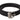 Dolce & Gabbana Black Canvas Leather Silver Metal Buckle Belt