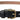 Dolce & Gabbana Black Leather Gold Tone Metal Buckle Belt