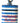 Dolce &amp; Gabbana Blue Stripe Dauphine Leather Logo Print Airpod Case