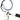 Dolce & Gabbana White Blue Calf Leather Logo Print Strap Airpods Case