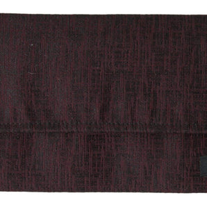 Dolce & Gabbana Maroon Pleated Elastic Ear Strap Face Mask