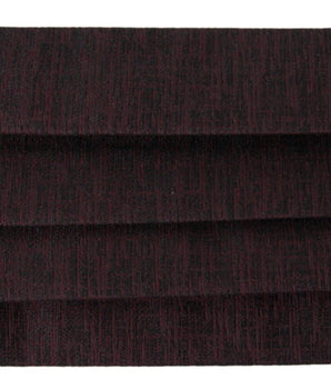 Dolce &amp; Gabbana Maroon Pleated Elastic Ear Strap Face Mask