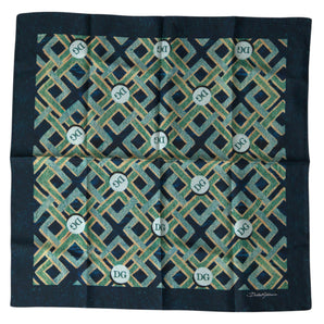 Dolce &amp; Gabbana Elegant Multicolor Silk Square Scarf