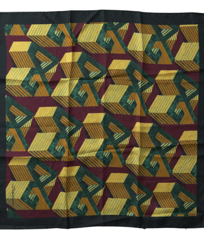 Dolce &amp; Gabbana Elegant Multicolor Silk Men's Square Scarf