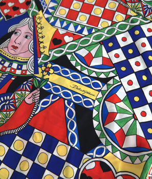 Dolce &amp; Gabbana Multicolor Printed Long Sleeves Blouse Top