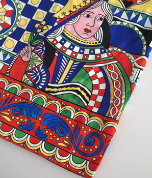 Dolce &amp; Gabbana Multicolor Printed Long Sleeves Blouse Top