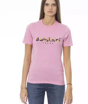 Baldinini Trend Multicolor Cotton Women T-Shirt