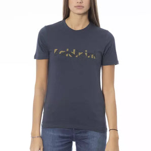 Baldinini Camiseta Manga Corta Trend Chic Cuello Redondo