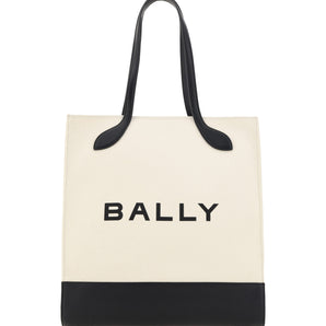 Bally Chic Monochrome Leather Tote Bag