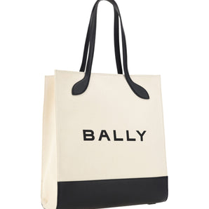 Bolso tote de cuero monocromo Bally Chic