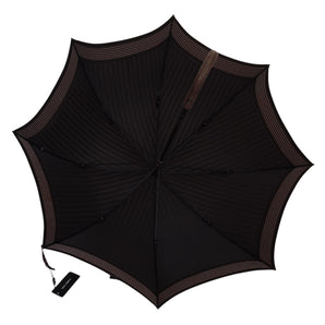 Dolce &amp; Gabbana Elegant Striped Classic Umbrella