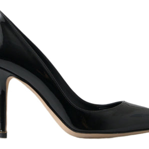 Dolce &amp; Gabbana Elegant Patent Leather Heels Pumps