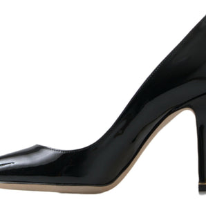 Dolce & Gabbana Elegant Patent Leather Heels Pumps