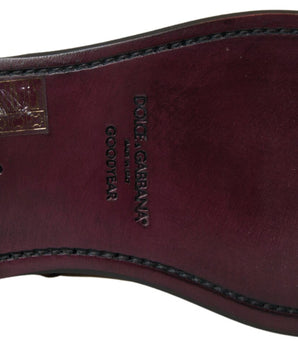 Dolce & Gabbana Brown Leather Chelsea Mens Boots Shoes