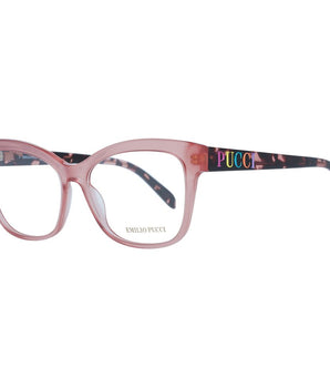 Emilio Pucci Pink Plastic Glasses (Frames)