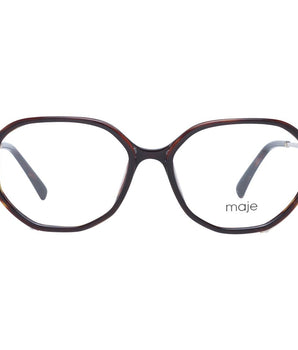 Maje Brown Plastic Glasses (Frames)