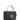 PINKO Elegant Black Calf Leather Handbag