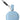 Dolce & Gabbana Light Blue Calfskin Leather Mirror Holder