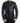 Dolce & Gabbana Black Leather Zipper Coat Men Jacket