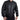 Dolce & Gabbana Black Leather Blouson Full Zip Bomber Jacket