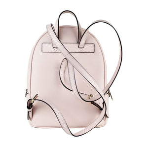 Michael Kors Adina Medium Powder Blush Leather Convertible Backpack BookBag