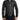 Dolce &amp; Gabbana Elegant Black Leather Biker Jacket