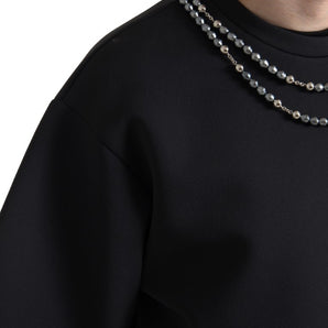 Dolce &amp; Gabbana Embellished Neckline Casual T-Shirt