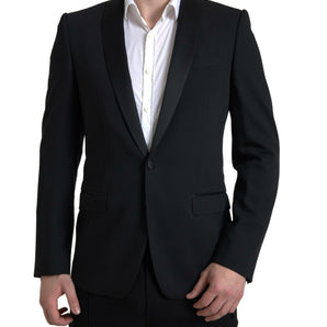 Dolce &amp; Gabbana Chic Slim Fit Virgin Wool Blazer