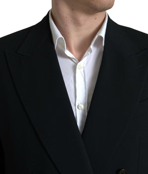 Dolce & Gabbana Black 2 Piece Double Breasted SICILIA Suit