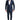 Dolce & Gabbana Metallic Blue Martini Slim Fit Suit