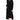 Dolce & Gabbana Elegant Black Wool Wrap Dress