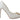 Dolce &amp; Gabbana Crystal-Embellished White Peep Toe Heels